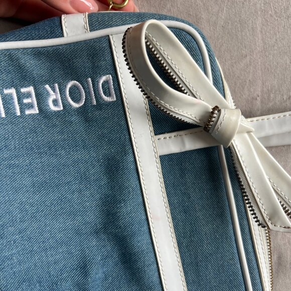 Rare Vintage Y2K Denim Shoulder Bag - Picture 3 of 3